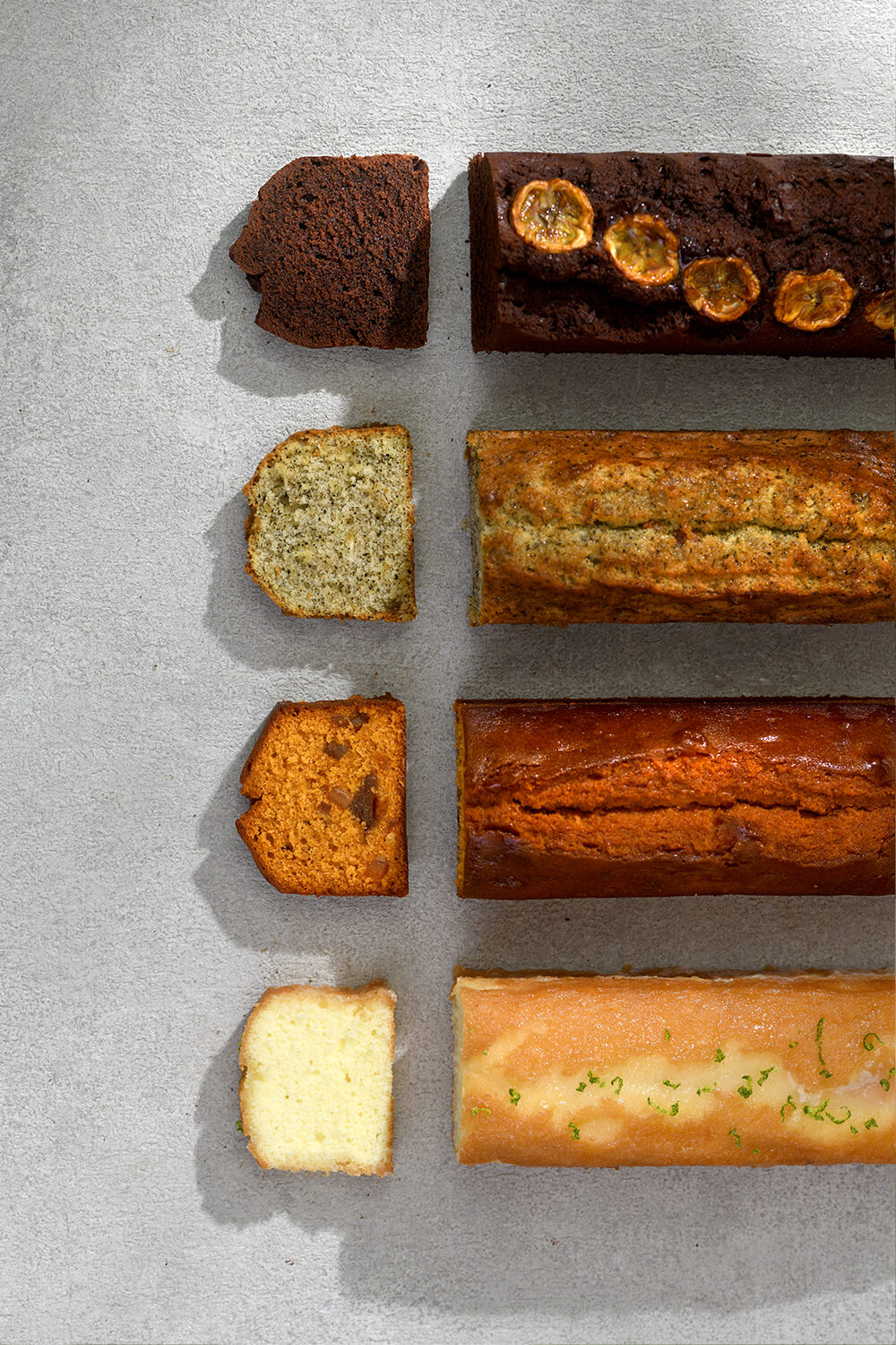 香草籽檸檬磅蛋糕