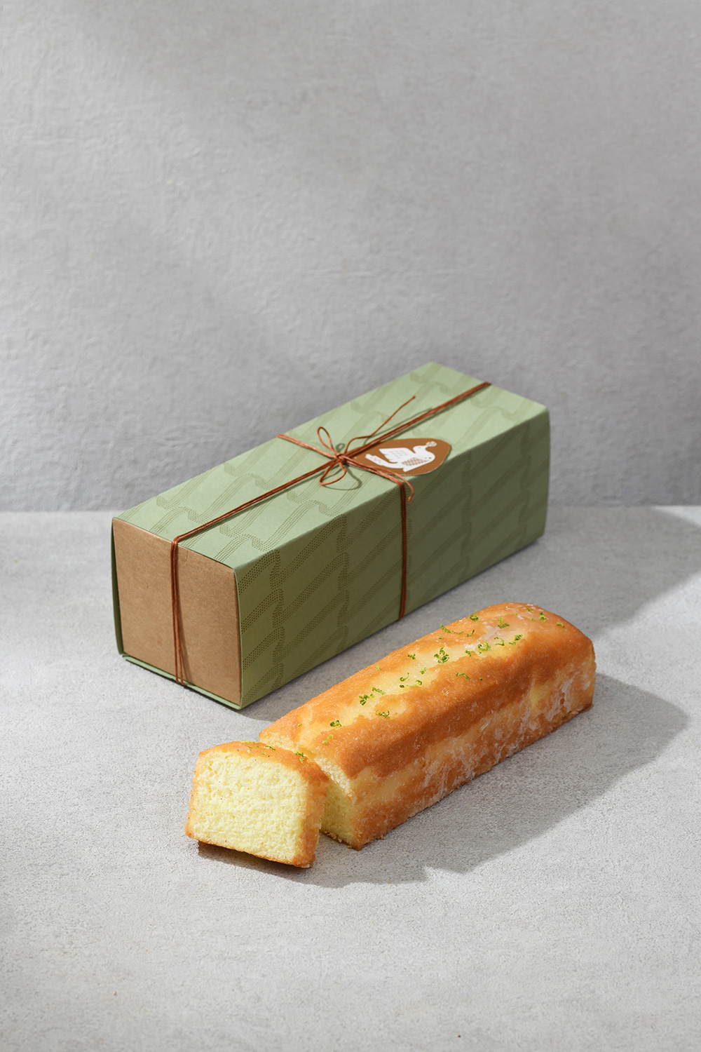 香草籽檸檬磅蛋糕